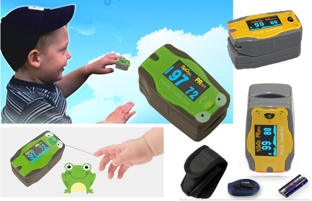 Fingerpulsoximeter f�r Kinder