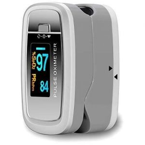 Fingerpulsoximeter Oxigeno D2 mit Zubeh�r + Batterien