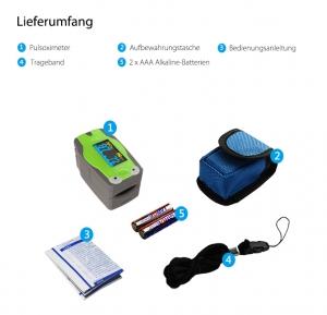 Kinder-Pulsoximeter MD300 C53 Frosch mit Aufbewahrungstasche